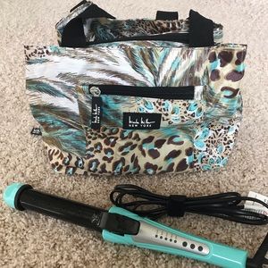Nicole Miller cooler bag & illustra curling iron